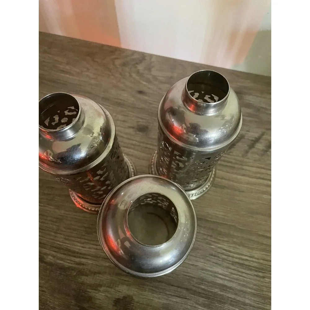 Set of 3Pier 1 Metal Diffusers #233